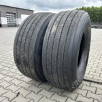 Opony ciężarowe używane naczepowe 445/65R22.5 CONTINENTAL HTR2 / 14-15mm