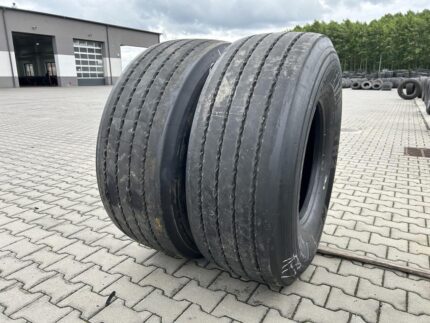  Opony ciężarowe używane naczepowe 445/65R22.5 CONTINENTAL HTR2 / 14-15mm