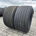  Opony ciężarowe używane naczepowe 435/50R19.5 HANKOOK SMART FLEX TH31 / 8-10mm