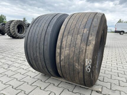  Opony ciężarowe używane naczepowe 435/50R19.5 GOODYEAR FUELMAX T / 9-11mm