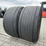  Opony ciężarowe używane naczepowe 435/50R19.5 GOODYEAR FUELMAX T / 9-10mm