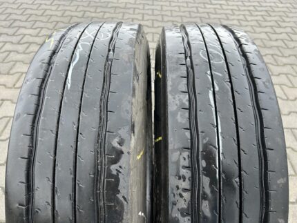 Opona ciężarowa używana naczepowa 215/75R17.5 DUNLOP SP252 / 10-11mm