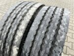 Opony ciężarowe używane naczepowe 265/70R19.5 BRIDGESTONE R168 / 13-14 mm