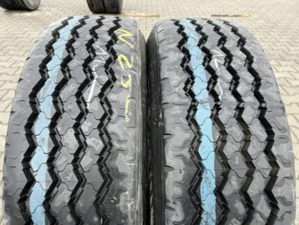 Opony ciężarowe używane naczepowe 245/70R19.5 BIEŻNIKOWANA KRAIBURG K-27/ 100% Bieżnika