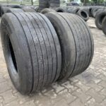  Opony używane ciężarowe naczepowe mega 445/45R19.5 PIRELLI H02 PRO TRAILER / 11-12mm