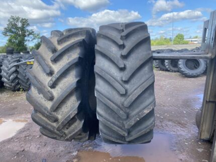 Opony rolnicze 600/70R30 MICHELIN AXIOXBIB 2 MACHXBIB / 99% bieżnika