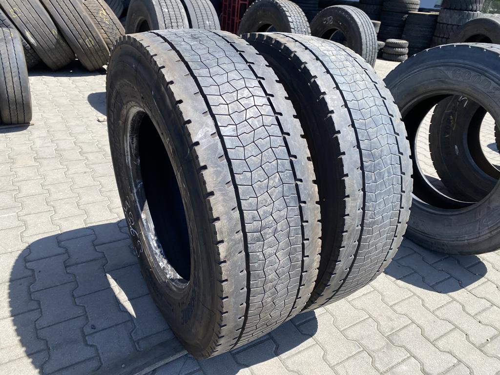 Opony ciężarowe używane napędowe 315/70R22.5 BRIDGESTONE ECOPIA H-DRIVE 002 / 8-10mm Opony ciężarowe używane napędowe 315/70R22.5 BRIDGESTONE ECOPIA H-DRIVE 002 / 8-10mm