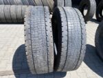 Opony ciężarowe używane napędowe 315/70R22.5 BRIDGESTONE ECOPIA H-DRIVE 002 / 8-10mm