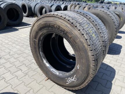 Opony ciężarowe używane napędowe 315/70R22.5 BRIDGESTONE ECOPIA H-DRIVE 002 / 8-10mm
