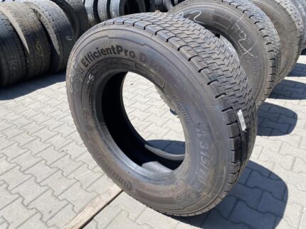 Opona ciężarowa używana napędowa 315/70R22.5 CONTINENTAL CONTI EFFICIENTPRO D+ / 11mm