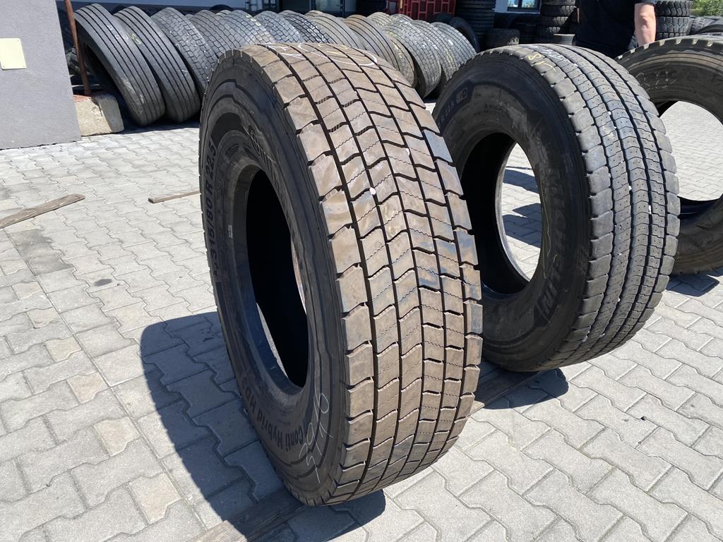 Opona używana ciężarowa napędowa 315/80R22.5 CONTINENTAL CONTI HYBRID HD3 / 17mm Opona używana ciężarowa napędowa 315/80R22.5 CONTINENTAL CONTI HYBRID HD3 / 17mm
