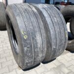  Opony ciężarowe używane prowadzące 385/65R22.5 GOODYEAR FUELMAX S / 11-12mm
