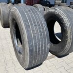 Opona ciężarowa używana prowadząca 385/65R22.5 BRIDGESTONE R-STEER 001 EVO PLUS / 9-10mm