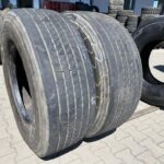  Opony ciężarowe używane prowadzące 385/65R22.5 BRIDGESTONE R-STEER 001 EVO PLUS / 9-10mm