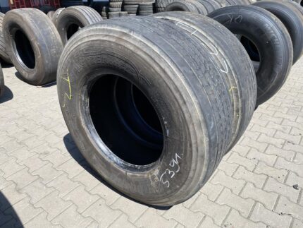 Opony ciężarowe używane prowadzące 385/65R22.5 BRIDGESTONE R-STEER 001 EVO PLUS / 9-10mm
