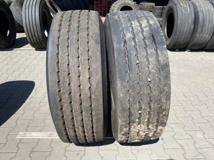 Opony ciężarowe używane naczepowe 385/65R22.5 GOODTRIP GHT50 / 14mm