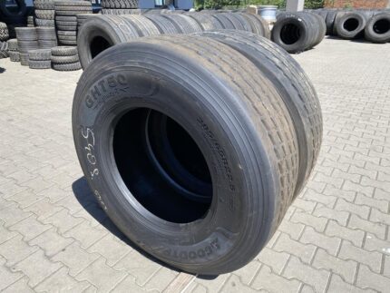 Opony ciężarowe używane naczepowe 385/65R22.5 GOODTRIP GHT50 / 14mm