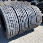  Opony ciężarowe używane napędowe 295/60R22.5 HANKOOK SMART FLEX DH31 / Pogłębiany Bieżnik