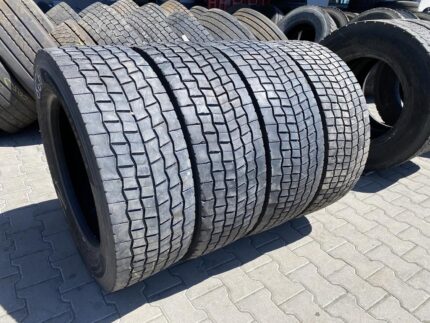  Opony ciężarowe używane napędowe 295/60R22.5 HANKOOK SMART FLEX DH31 / Pogłębiany Bieżnik