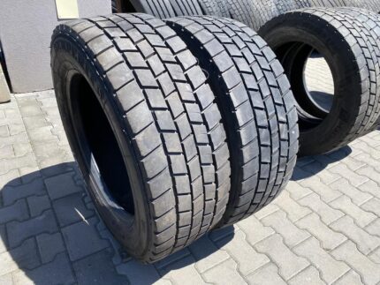  Opony używane do ciężarówki napędowe 295/60R22.5 SEMPERIT EURO-DRIVE / Pogłębiany Bieżnik