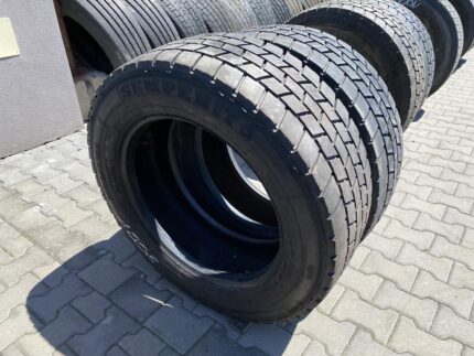 Opony używane do ciężarówki napędowe 295/60R22.5 SEMPERIT EURO-DRIVE / Pogłębiany Bieżnik