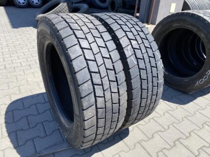 Opony używane do ciężarówki napędowe 295/60R22.5 UNIROYAL DH100 / Pogłębiany Bieżnik