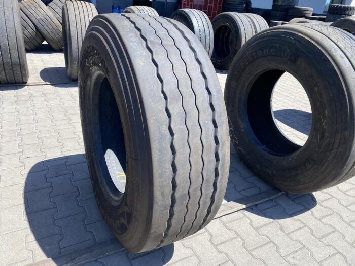 Opona używana ciężarowa do naczepy 385/65R22.5 BRIDGESTONE DURAVIS R-TRAILER 002 EVO / 11-12mm