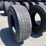  Opona ciężarowa używana naczepowa 385/65R22.5 CONTINENTAL HTC1 / 100% Bieżnika