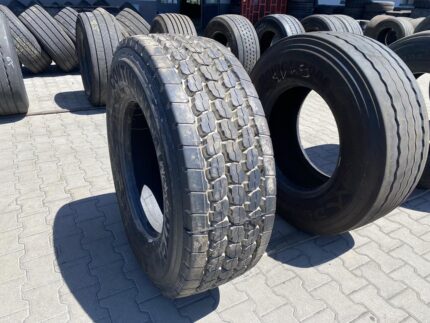 Opona ciężarowa używana naczepowa 385/65R22.5 CONTINENTAL HTC1 / 100% Bieżnika