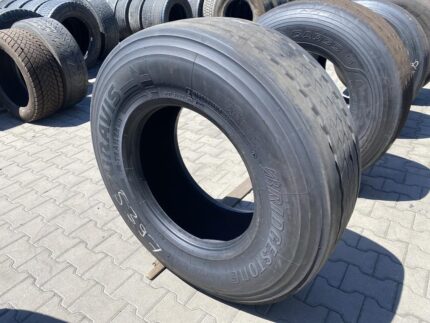 Opona ciężarowa używana naczepowa 385/65R22.5 BRIDGESTONE DURAVIS R-TRAILER 002 / 11mm