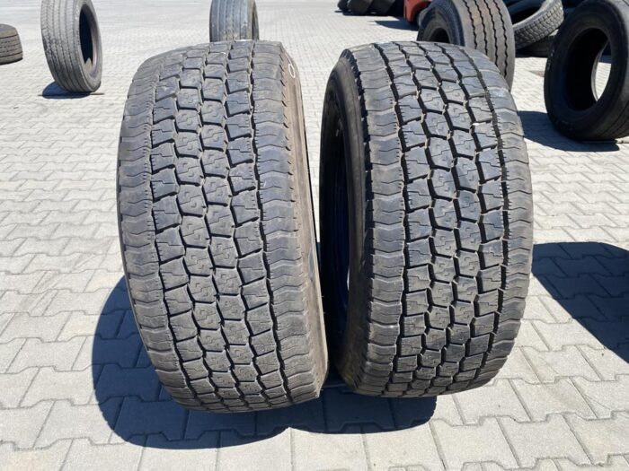 Opony ciężarowe używane prowadzące 385/55R22.5 GOODYEAR ULTRA GRIP WTS / 13-14mm
