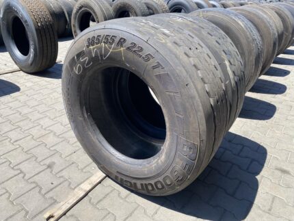 Opony ciężarowe używane naczepowe 385/55R22.5 BFGOODRICH ROUTE CONTROL T / 11-12mm