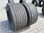 Opony ciężarowe używane naczepowe 445/45R19.5 PIRELLI H02 PRO TRAILER / 9-12mm