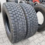  Opony ciężarowe używane napędowe 285/70R19.5 MICHELIN XDE2+ / 14-15mm