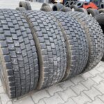  Opony ciężarowe używane napędowe 285/70R19.5 MICHELIN XDE2+ / 14-16mm