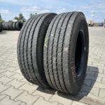  Opony ciężarowe używane prowadzące 235/75R17.5 GOODYEAR REGIONAL RHS II / 12-13mm