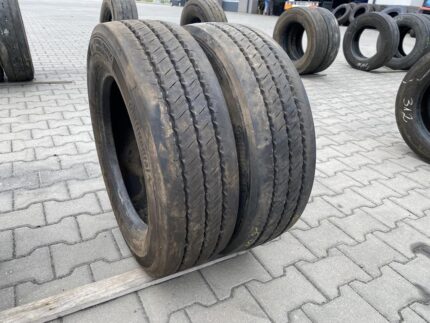  Opony ciężarowe używane naczepowe 205/65R17.5 CONTINENTAL HTR2+ / 10mm
