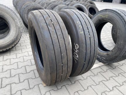 Opony ciężarowe używane naczepowe 265/70R19.5 DUNLOP SP246 / 8-9mm