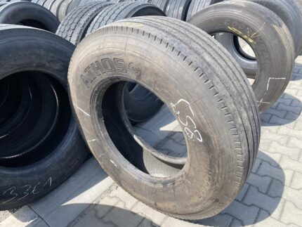 Opona ciężarowa używana prowadząca 295/80R22.5 ATHOS HG2206 / 13-14mm