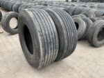 Opony używane ciężarowe przód 385/65R22.5 BRIDGESTONE R-STEER 001 PLUS / 9-11mm