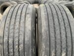 Opony używane ciężarowe przód 385/65R22.5 BRIDGESTONE R-STEER 001 PLUS / 9-11mm