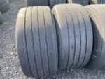 Opony ciężarowe używana naczepowa 385/55R19.5 BIEŻNIKOWANA  TYP CONTINENTAL HTR2 / Pogłębiany Bieżnik