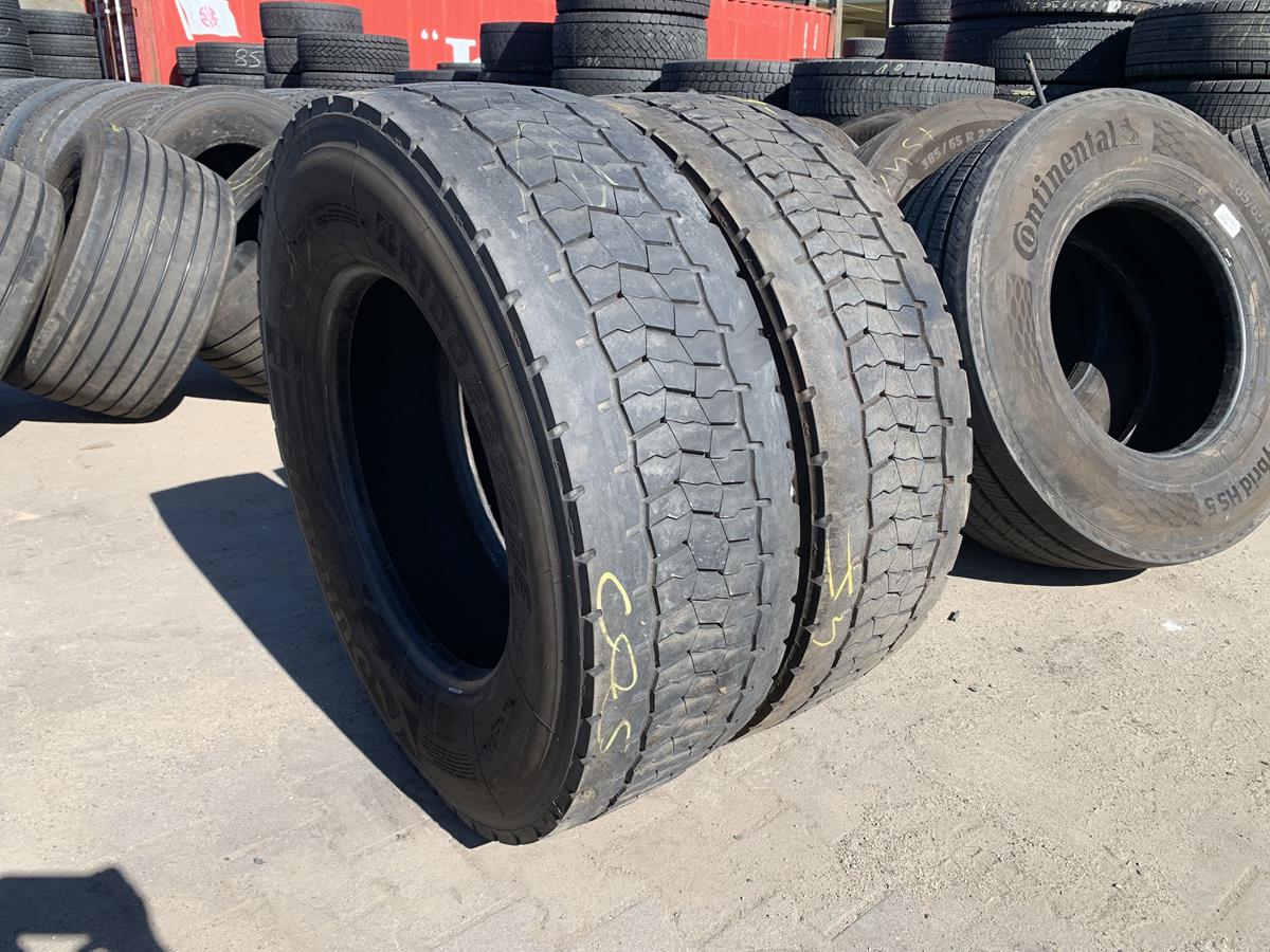 Opony używane ciężarowe napędowe 315/70R22.5 BRIDGESTONE DURAVIS R-DRIVE 002 / 7-10mm Opony używane ciężarowe napędowe 315/70R22.5 BRIDGESTONE DURAVIS R-DRIVE 002 / 7-10mm