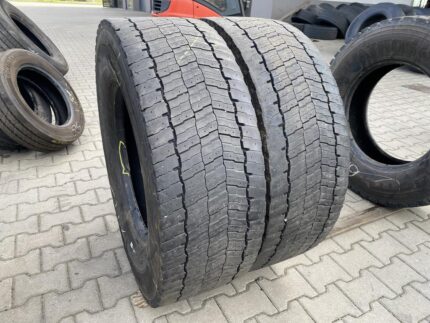  Opony ciężarowe używane napędowe 315/70R22.5 MICHELIN XMULTI D / 9-11mm