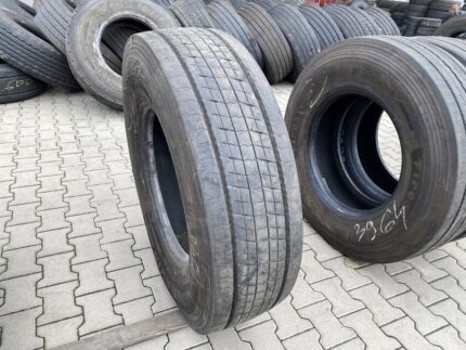  Opona ciężarowa używana prowadząca 315/80R22.5 BRIDGESTONE DURAVIS R-STEER 002 / 13mm