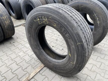 Opona ciężarowa używana prowadząca 295/80R22.5 CONTINENTAL HSR2 / 8-9mm