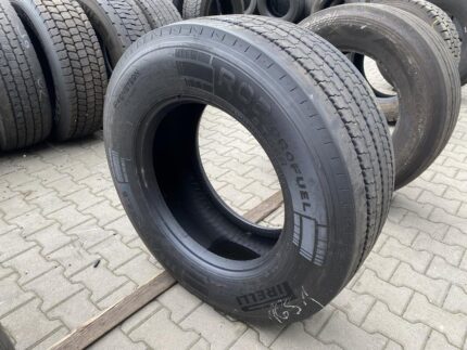 Opona ciężarowa używana prowadząca 385/55R22.5 PIRELLI R02 PROFUEL STEER / 11-12mm