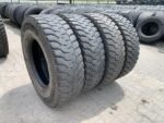 Opony ciężarowe używane napędowe budowlane 315/80R22.5 MICHELIN X WORKS D / 9-13mm