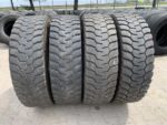 Opony ciężarowe używane napędowe budowlane 315/80R22.5 MICHELIN X WORKS D / 9-13mm