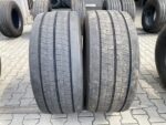 Opony ciężarowe używane prowadzące 385/55R22.5 BRIDGESTONE ECOPIA H-STEER 002 / 8-9mm